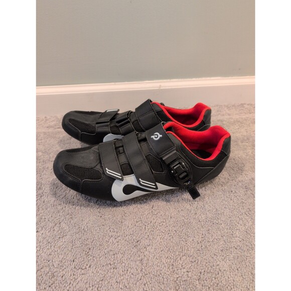 Peloton cycling bike shoes with look delta cleats EU 46 US men's 12 - Picture 3 of 7